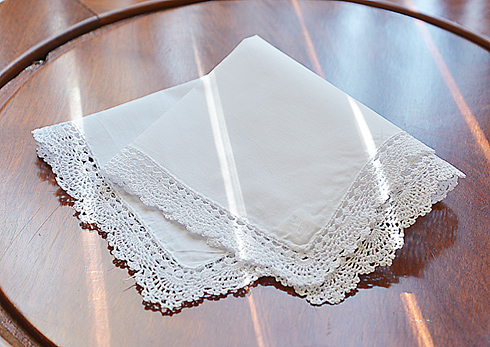 Classic Hemstitch Handkerchief. Style #2061 - Click Image to Close